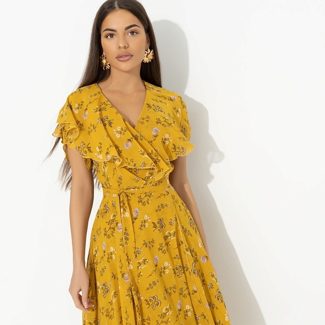 Платье Счастье влюбленности (желтый)