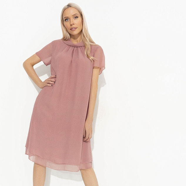 Платье Мечтательная (розовый)