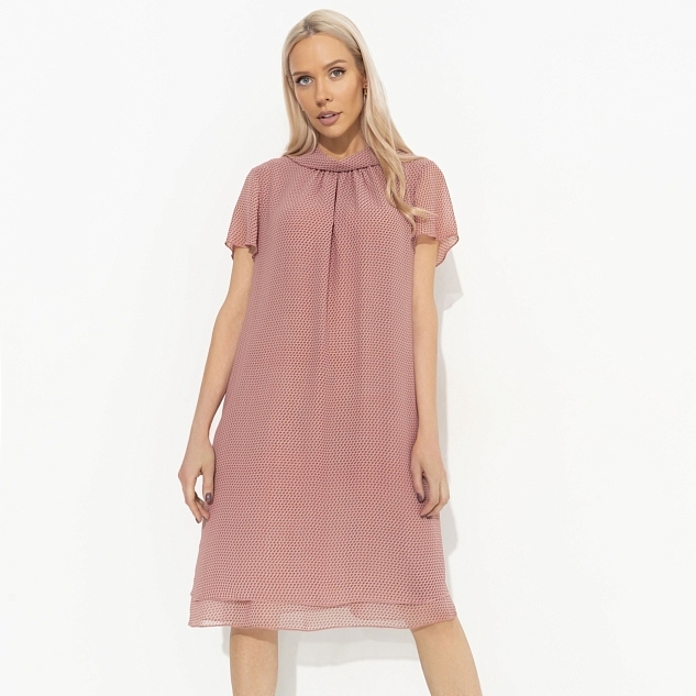 Платье Мечтательная (розовый)