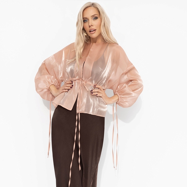 Жакет Вершина восхищения (пудровый)