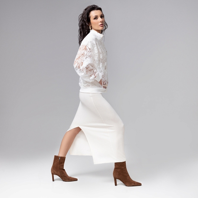 Бомбер Секрет смелости (белоснежный)