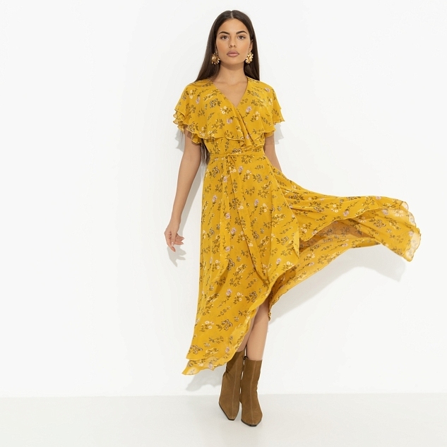 Платье Счастье влюбленности (желтый)