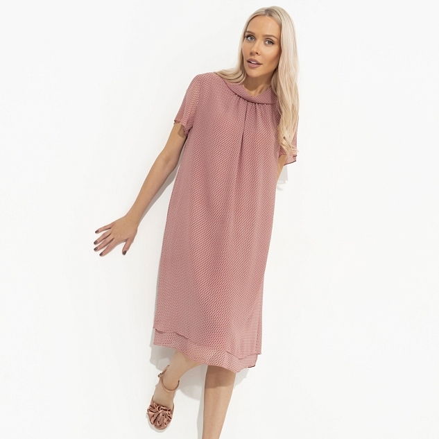 Платье Мечтательная (розовый)