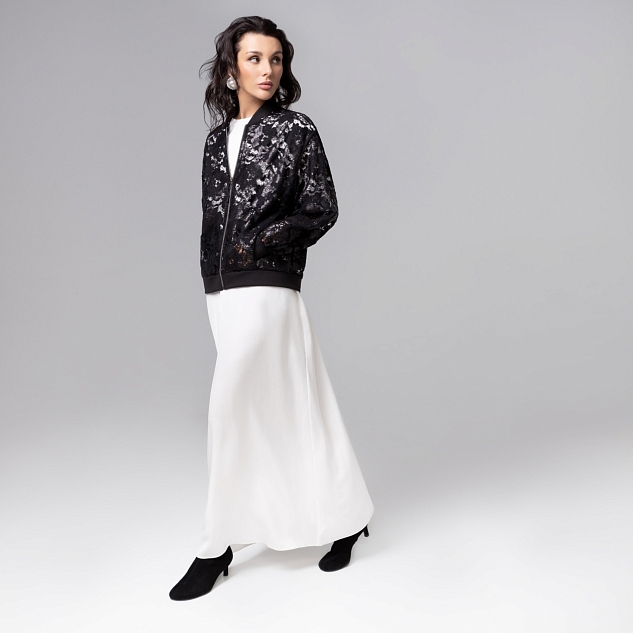 Бомбер Секрет смелости (чёрный)